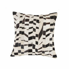 18" X 18" Zebra Cowhide Pillow