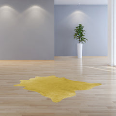 72" X 84" Honey Cowhide Rug