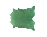 72" X 84" Light Green Cowhide - Rug
