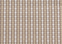 18" X 18" Taupe Polyester Striped Zippered Pillow