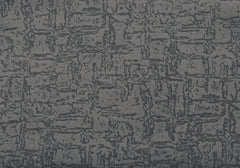 18" X 18" Dark Gray Velvet Polyester Mosaic Zippered Pillow