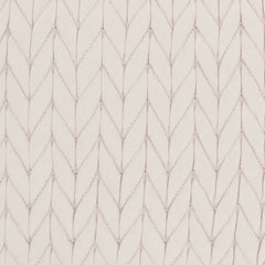 Ivory Chunky Braid Lumbar Pillow