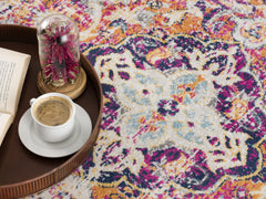 13' Runner Cream Oriental Dhurrie Runner Rug