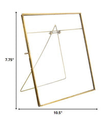 Multiple Sizes Gold Metal Tabletop Picture Frame
