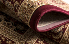 3’ x 13’ Red Decorative Diamonds Runner Rug