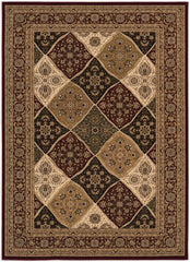 3’ x 20’ Red Decorative Diamonds Runner Rug