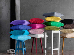 Set Of Two 16" X 16" Tahitian Tide Polyester Zippered Pillow Cover