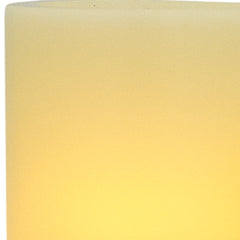 6" Ivory Flameless Pillar Candle