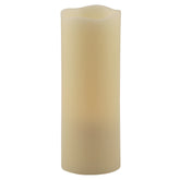 8" Ivory Flameless Pillar Candle