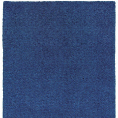 10' X 13' Deep Blue Shag Tufted Handmade Stain Resistant Area Rug
