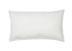 12" X 20" White Forest Christmas Trees Polyester Zippered Pillow With Embroidery