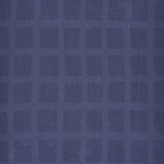 Blue Woven Cotton Solid Color Throw Blanket