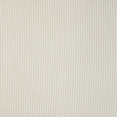 Gray and White Woven Cotton Striped Throw Blanket