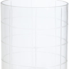 2" Silver Flameless Tabletop Hurricane Candle Holder