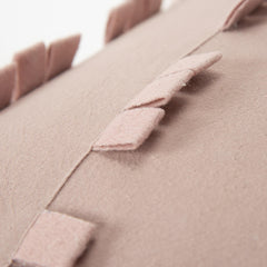 20" Blush Cotton Pillow