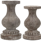 Set Of Three Brown Flameless Tabletop