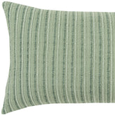 14" X 14" Green Cotton Blend Pillow