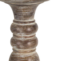 Set Of Three Brown Flameless Tabletop