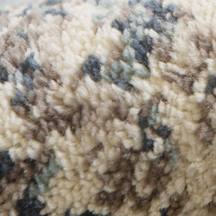 9' x 12' Blue Abstract Power Loom Area Rug