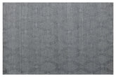 9' x 12' Gray Wool Geometric Hand Woven Area Rug