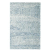 5' x 7' Blue Wool Abstract Hand Tufted Area Rug