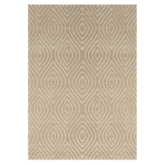 8' x 10' Beige Trellis Area Rug