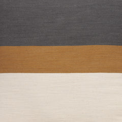 24" X 24" Brown Cotton Zippered Pillow