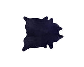 5' x 7' Midnight Cowhide Hand Knotted Area Rug