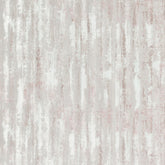 10' Pink and Off White Abstract Washable Non Skid Runner Area Rug