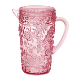 2.5 Quart Pink Paisley Acrylic Pitcher