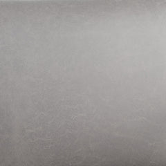 27" Light Gray and Silver Faux Leather Arm Chair