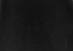 21" Black Faux Leather Two Drawer Nightstand