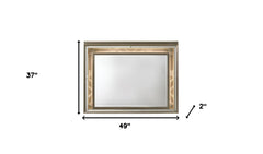 37" LED & Dark Champagne Lighted Dresser Mirror