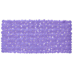 Purple 35" Pebble Shower Mat