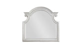 43" Antique White Irregular Dresser Mirror