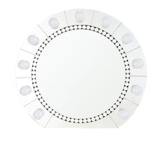 29" Lighted Round Accent Mirror