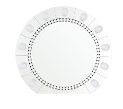 29" Lighted Round Accent Mirror