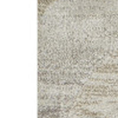 10' x 13' Brown and Beige Abstract Area Rug