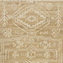 5' x 8' Brown Medallion Hand Woven Area Rug