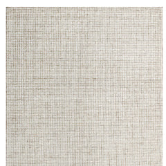10' x 14' Beige and Ivory Wool Checkered Hand Tufted Area Rug