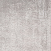 9' X 13' Gray and White Chevron Non Skid Area Rug