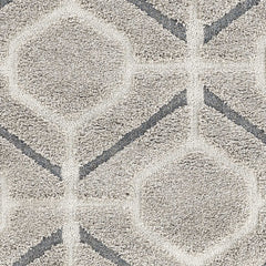 39 X 63 Grey Polypropylene Rug