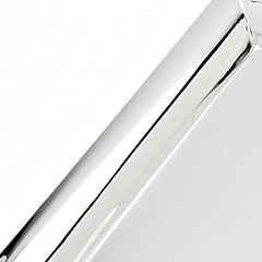 16" Silver Stainless Steel Serving Tray