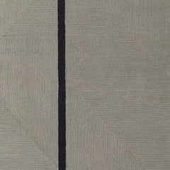 10' x 14' Brown and Black Abstract Geometric Hand Tufted Area Rug