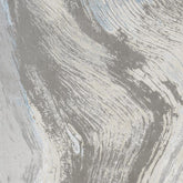 2' x 3' Gray and Ivory Abstract Power Loom Area Rug