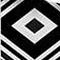 Set Of Four 17" X 17" Brown Faux Leather Geometric Zippered Pillow Cover