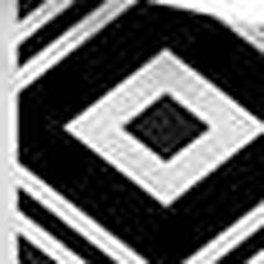 Set Of Four 18" X 18" Brown Faux Leather Geometric Zippered Pillow