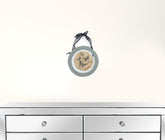 9.84 X 9.84 Multi-Color Vintage Round Decorative Glass - Plate