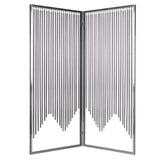 1" X 55" X 71" Silver Metal Screen