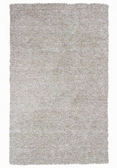 10'X13' Ivory Heather Indoor Shag Rug